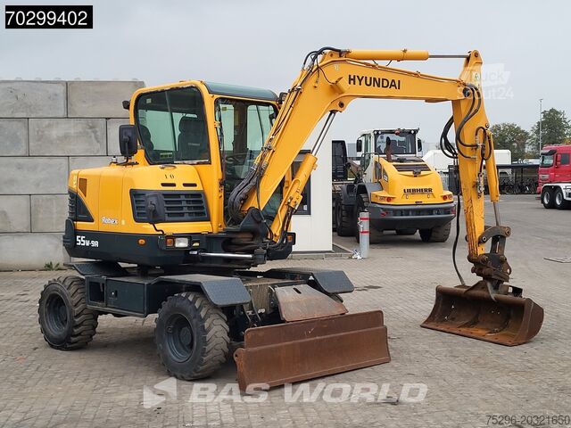 Excavator pe roți Hyundai Robex 55W-9A EPA