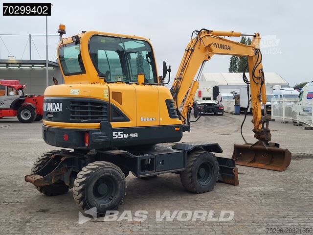 Excavator pe roți Hyundai Robex 55W-9A EPA