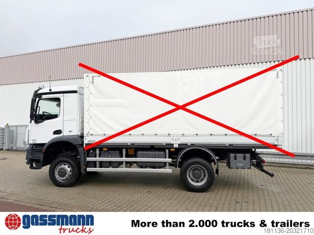 Châssis de camion Mercedes-Benz Arocs 1827/30 A 4x4, mehrfach vorhanden!