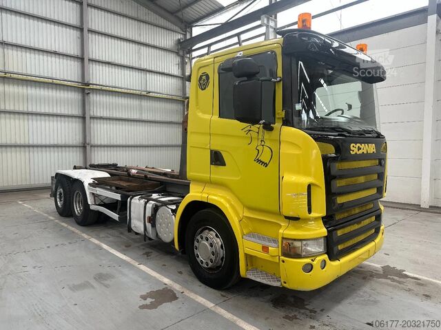 Haakarmsysteem Scania R420 6x2 / Leebur