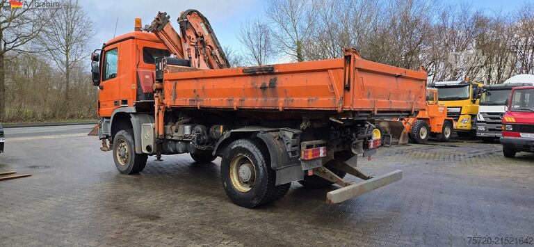 Саміоскид Mercedes-Benz 1850 AK Meiller   Atlas 165.2 Funk FB V8 | Blatt Blatt | Winterdienst