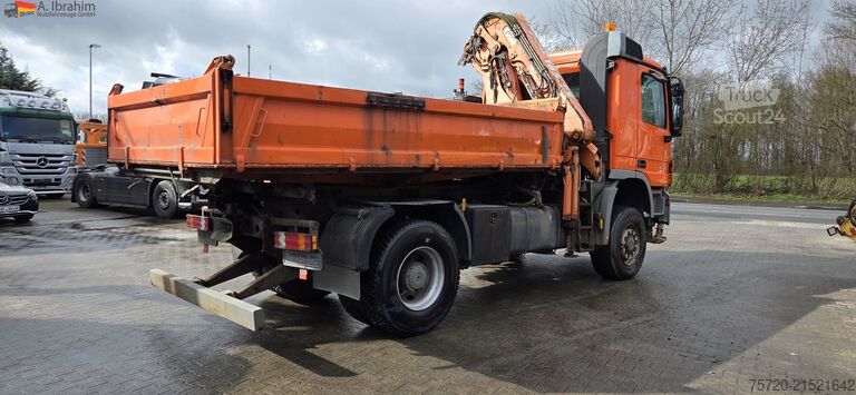 Саміоскид Mercedes-Benz 1850 AK Meiller   Atlas 165.2 Funk FB V8 | Blatt Blatt | Winterdienst