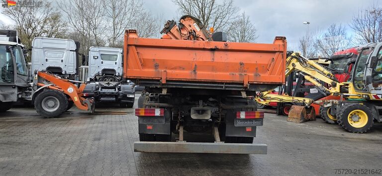 Саміоскид Mercedes-Benz 1850 AK Meiller   Atlas 165.2 Funk FB V8 | Blatt Blatt | Winterdienst