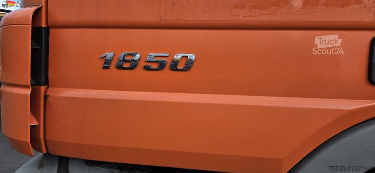Саміоскид Mercedes-Benz 1850 AK Meiller Atlas 165.2 Funk FB V8 | Blatt Blatt | Winterdienst