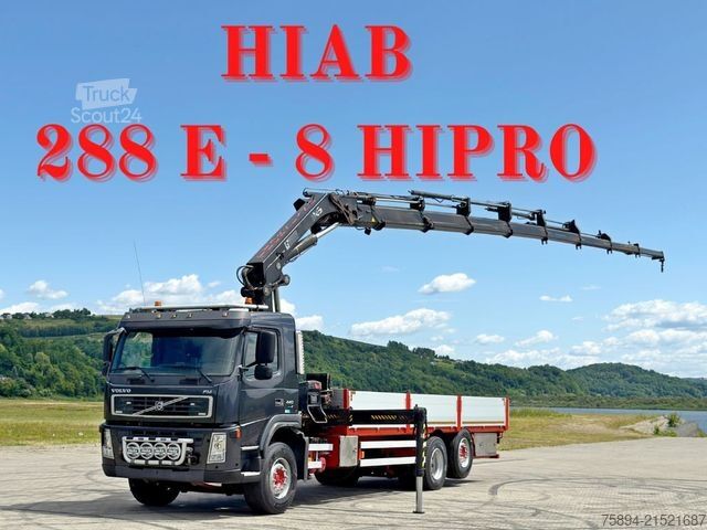 Γερανός τοποθετημένος σε φορτηγό VOLVO FM 440 * HIAB 288 E - 8 HIPRO/FUNK * TOPZUSTAND