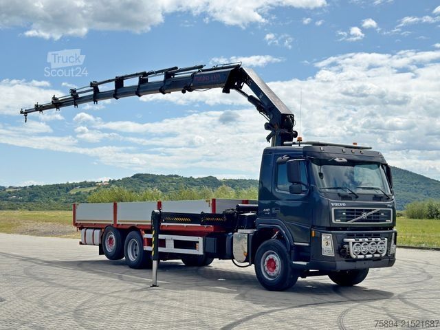 Γερανός τοποθετημένος σε φορτηγό VOLVO FM 440 * HIAB 288 E - 8 HIPRO/FUNK * TOPZUSTAND
