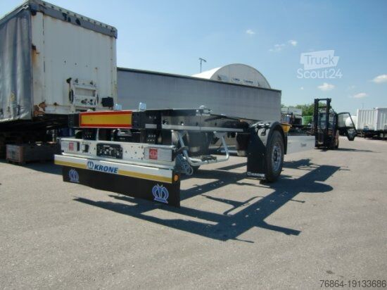 Anhänger-Wechselfahrgestell KRONE 1-ACHS LAFETTE KRONE ACHSE, HECKABSTüTZUNG,