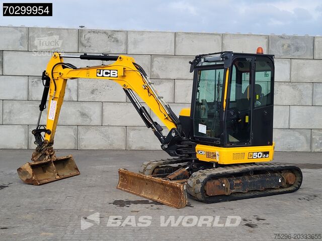 Мини-экскаватор JCB 50Z-2 3 BUCKETS