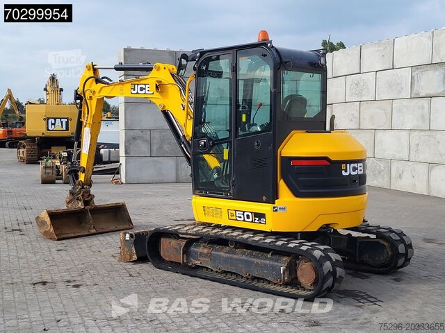 Мини-экскаватор JCB 50Z-2 3 BUCKETS