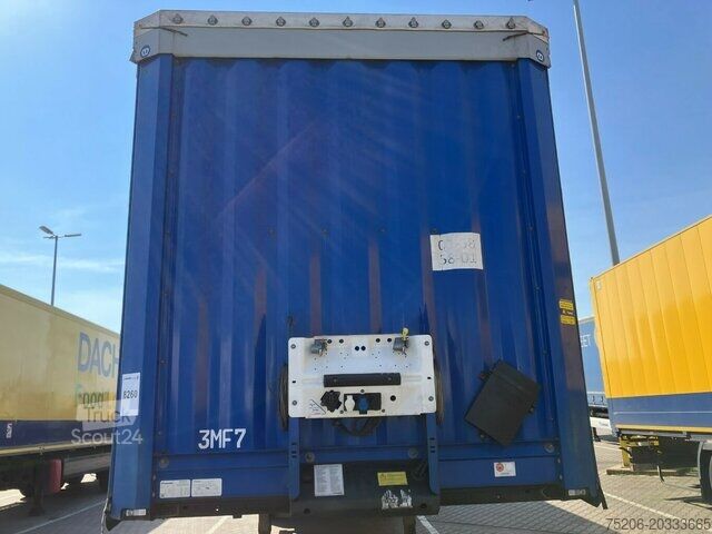 Semi-reboque aberto com lona Krone Profi Liner SDP 27 eLB4-CS