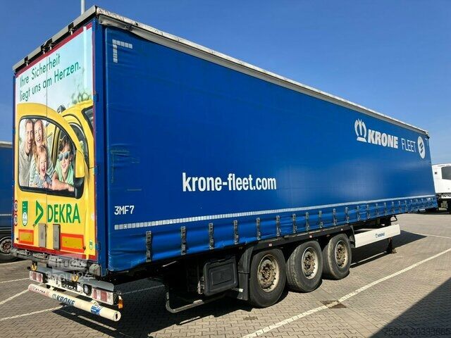 Semi-reboque aberto com lona Krone Profi Liner SDP 27 eLB4-CS