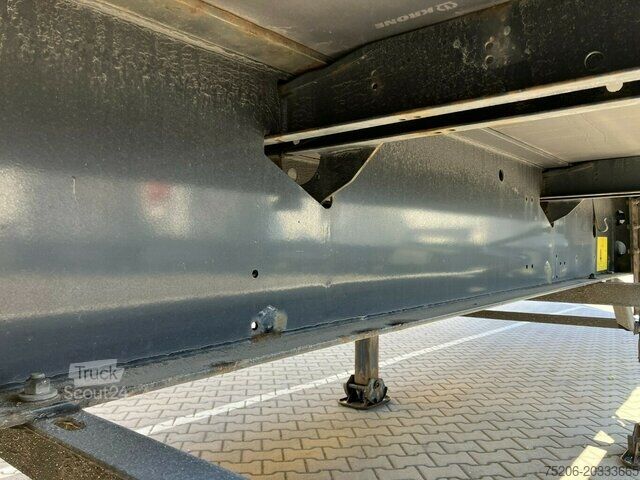 Semi-reboque aberto com lona Krone Profi Liner SDP 27 eLB4-CS