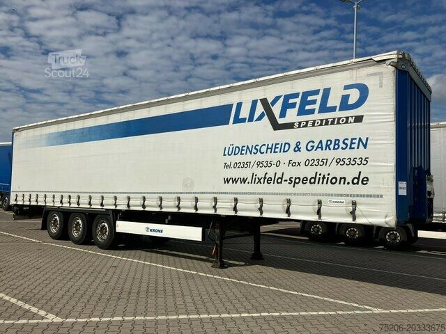 Открытый полуприцеп с тентом Krone Profi Liner SDP 27 eLB4-CS