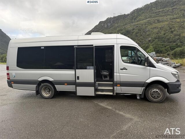 Mikroautobuss Mercedes-Benz Sprinter minibus with 16+2 seats, approved for 2 w