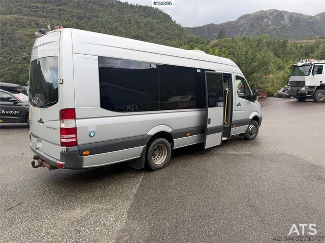 Mikroautobuss Mercedes-Benz Sprinter minibus with 16+2 seats, approved for 2 w