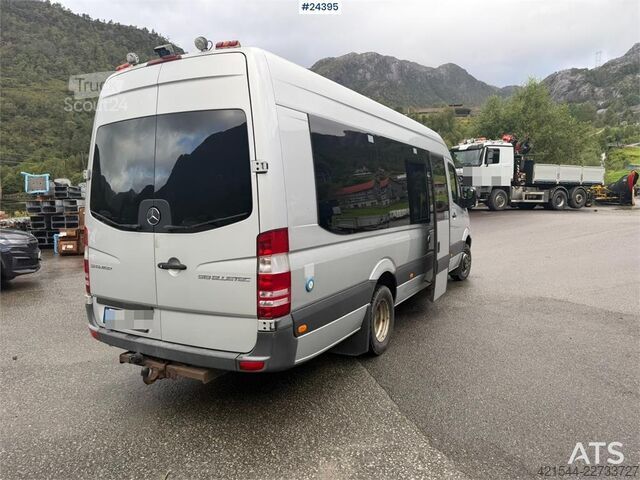 Mikroautobuss Mercedes-Benz Sprinter minibus with 16+2 seats, approved for 2 w