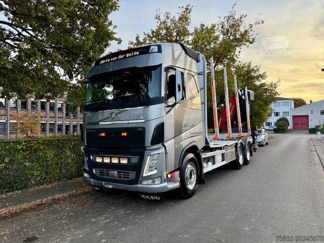 Transporteur de bois Volvo FH 460 6x4 / Kran Epsilon M10Z / Eu6