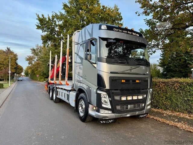 Transporteur de bois Volvo FH 460 6x4 / Kran Epsilon M10Z / Eu6