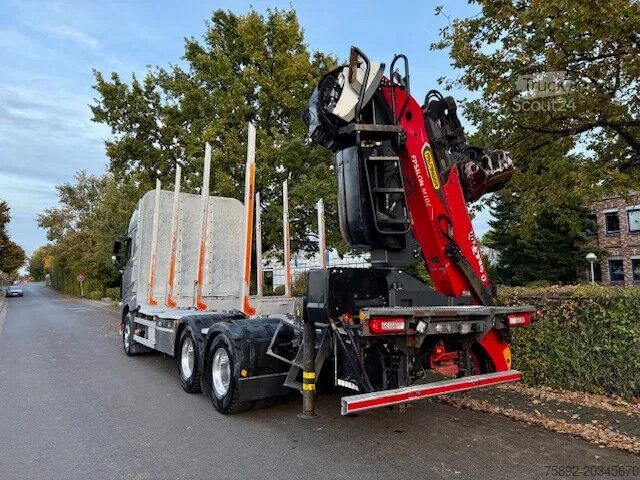 Transporteur de bois Volvo FH 460 6x4 / Kran Epsilon M10Z / Eu6
