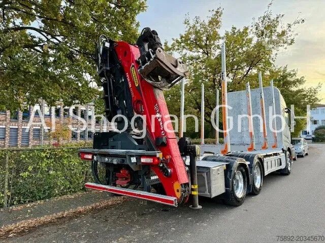 Transporteur de bois Volvo FH 460 6x4 / Kran Epsilon M10Z / Eu6