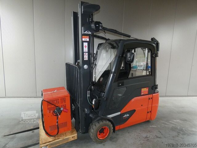 Voorlader vorkheftruck Linde E 18 L