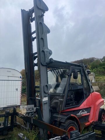 Carretilla elevadora frontal Linde H80D/900