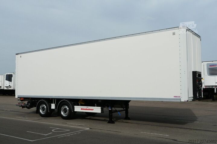 Фургон-полуприцеп KÄSSBOHRER XJ2 /CITY KOFFER/LBW 2500 kg /TRIDEC /BPW /ALU