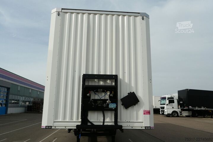 Фургон-полуприцеп KÄSSBOHRER XJ2 /CITY KOFFER/LBW 2500 kg /TRIDEC /BPW /ALU