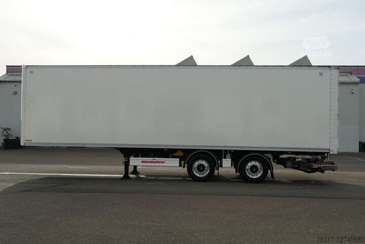 Фургон-полуприцеп KÄSSBOHRER XJ2 /CITY KOFFER/LBW 2500 kg /TRIDEC /BPW /ALU