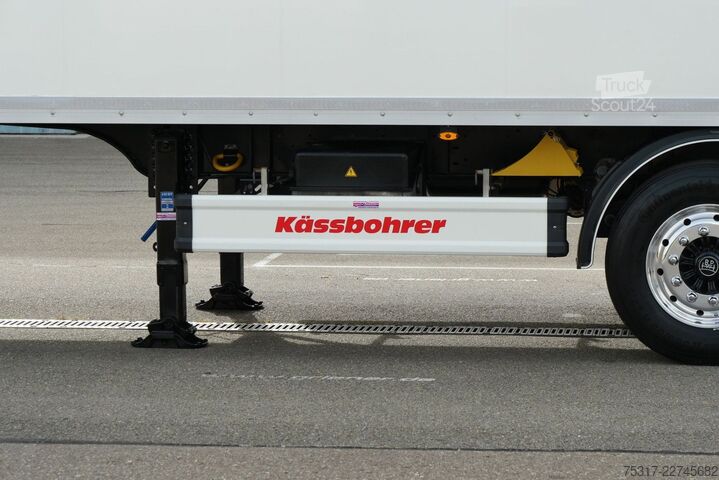 Фургон-полуприцеп KÄSSBOHRER XJ2 /CITY KOFFER/LBW 2500 kg /TRIDEC /BPW /ALU