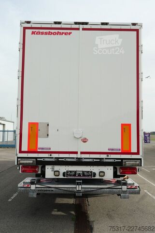 Фургон-полуприцеп KÄSSBOHRER XJ2 /CITY KOFFER/LBW 2500 kg /TRIDEC /BPW /ALU