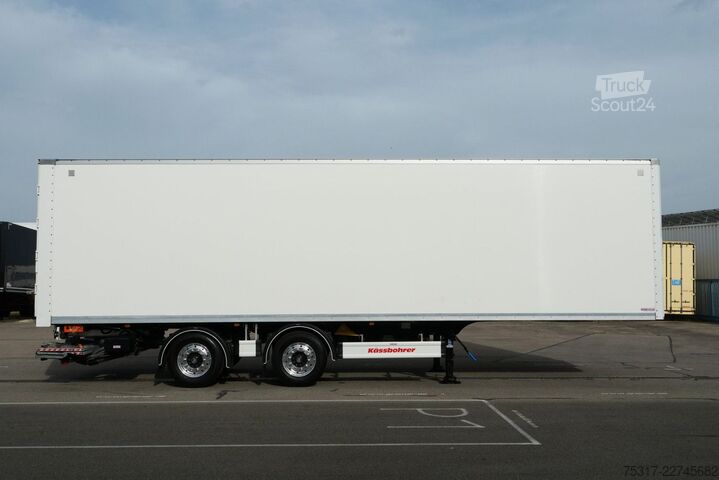 Фургон-полуприцеп KÄSSBOHRER XJ2 /CITY KOFFER/LBW 2500 kg /TRIDEC /BPW /ALU