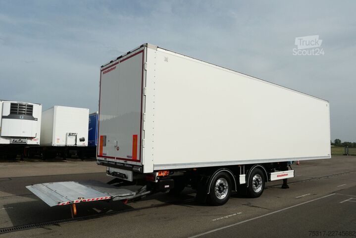 Фургон-полуприцеп KÄSSBOHRER XJ2 /CITY KOFFER/LBW 2500 kg /TRIDEC /BPW /ALU
