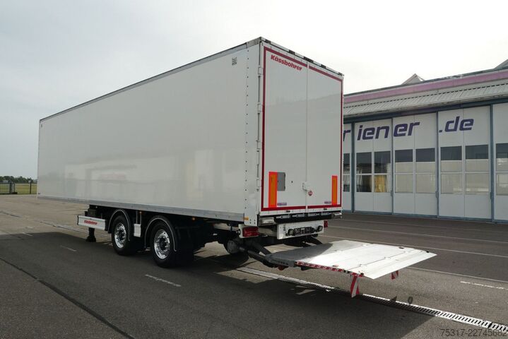 Фургон-полуприцеп KÄSSBOHRER XJ2 /CITY KOFFER/LBW 2500 kg /TRIDEC /BPW /ALU