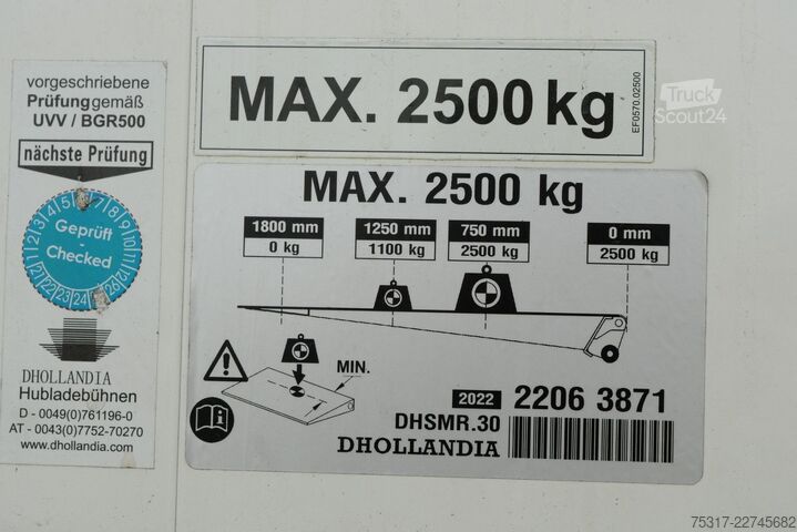 Фургон-полуприцеп KÄSSBOHRER XJ2 /CITY KOFFER/LBW 2500 kg /TRIDEC /BPW /ALU