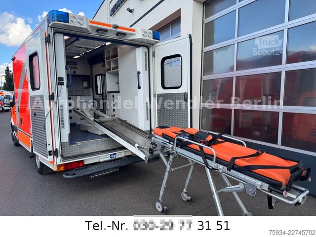 Vatrogasno vozilo MERCEDES-BENZ Sprinter 516 CDI RTW Fahrtec Trage & Sessel