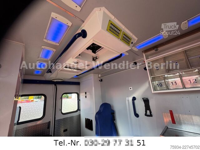 Vatrogasno vozilo MERCEDES-BENZ Sprinter 516 CDI RTW Fahrtec Trage & Sessel