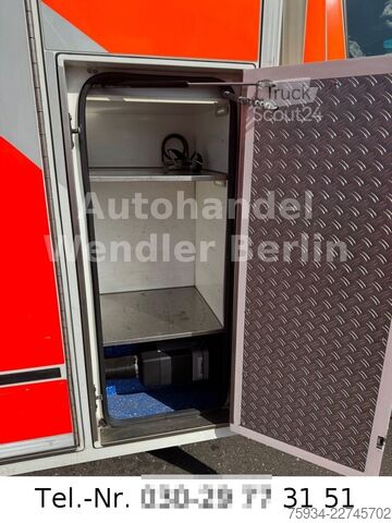 Vatrogasno vozilo MERCEDES-BENZ Sprinter 516 CDI RTW Fahrtec Trage & Sessel