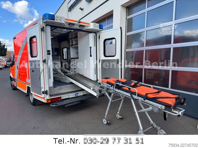 Vatrogasno vozilo MERCEDES-BENZ Sprinter 516 CDI RTW Fahrtec Trage & Sessel