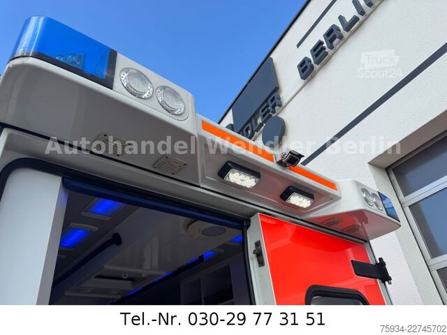 Vatrogasno vozilo MERCEDES-BENZ Sprinter 516 CDI RTW Fahrtec Trage & Sessel