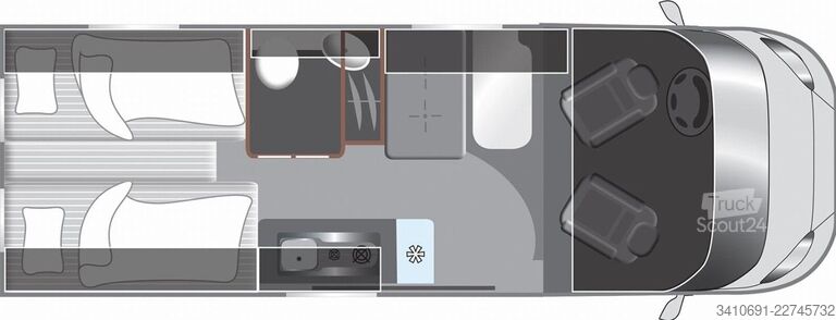Campervan LMC Innovan Pure  Paket 600 8G. Auto.  RFK Navi ACC