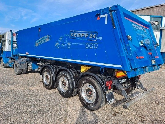 Kippers oplegger KEMPF Alukastenmulde, 28 cbm