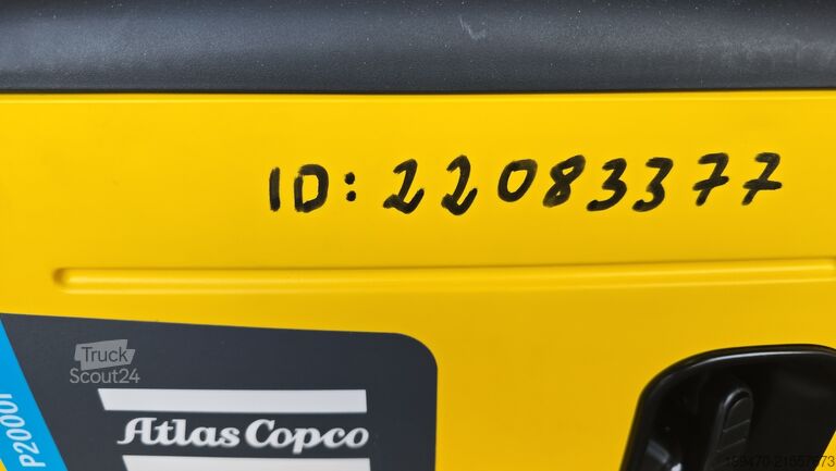 Energijos generatorius Atlas Copco P2000i