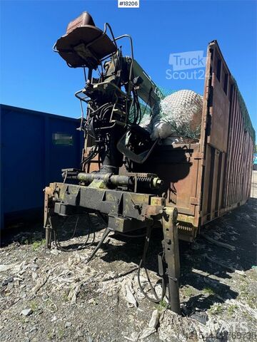 будівельна машина  Container w/ Logilift 7.5 t/m crane.