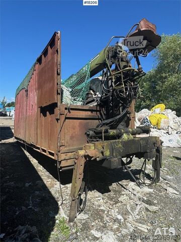 будівельна машина  Container w/ Logilift 7.5 t/m crane.