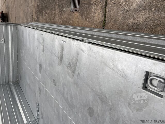 Kippanhänger Möslein TTD 19 AB  19 t Tandemkipper Tieflader, Breitbereifung 2 x Aufsatzbordwänden-- Neufahrzeug --