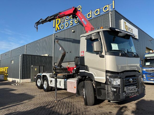 Kanca kol sistemi Renault C440 + HMF 2320 K3-- 3X EXT. + REMOTE + HAAKARM...
