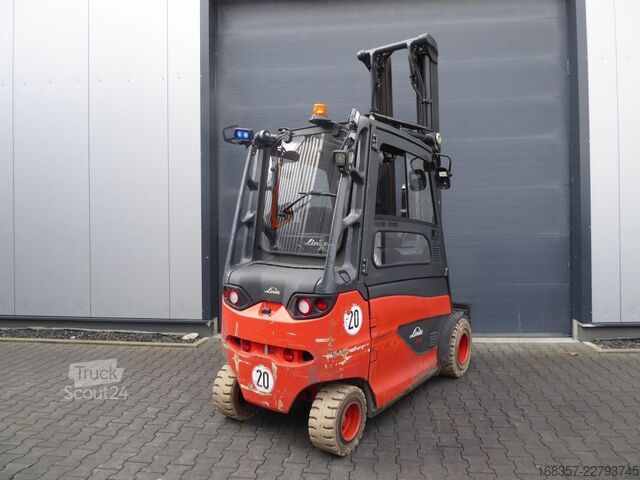 Priekšējās iekrāvēja autoiekrāvējs Linde E35HL-01