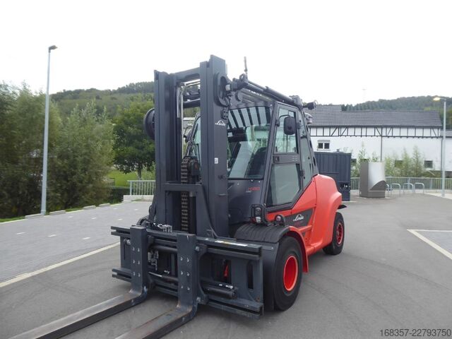 Priekšējās iekrāvēja autoiekrāvējs Linde H80D-03/1100