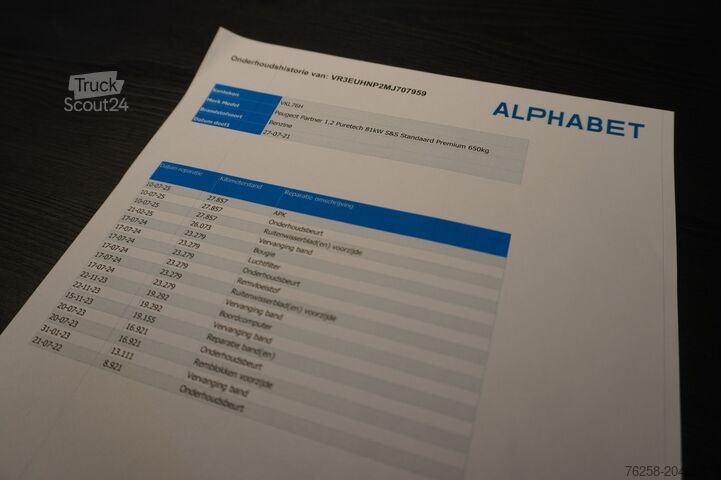 Στέισον βάγκον με ψηλή οροφή Peugeot Partner 1.2 PureTech Benzine! EURO 6 - Airco - ...